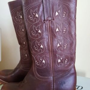Frye cowboy boots